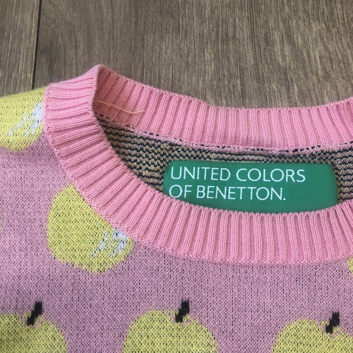 Блуза с лимони benetton