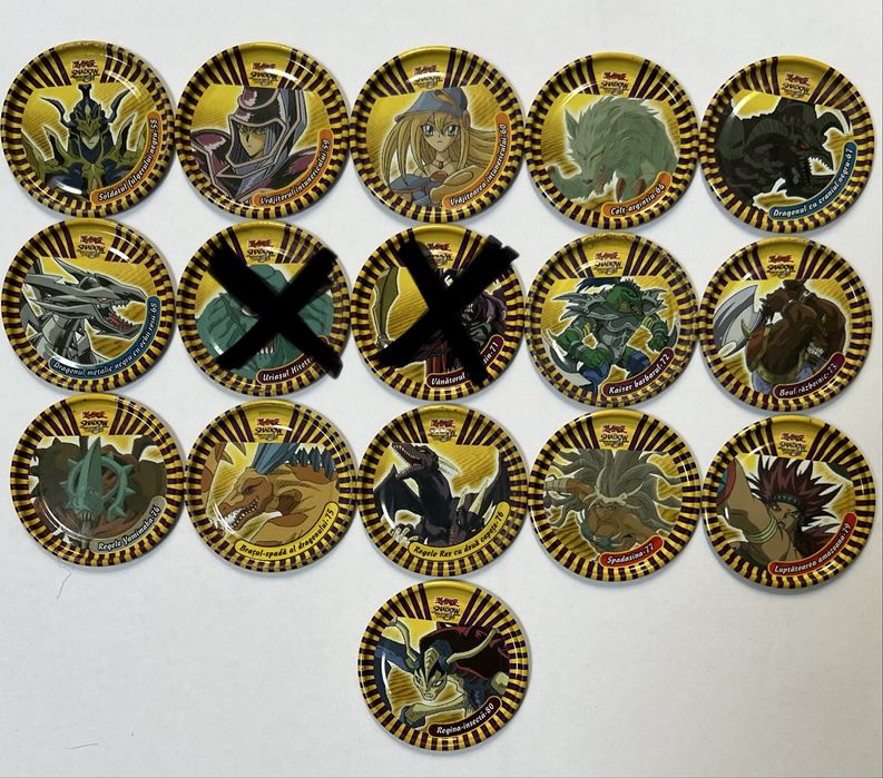 Sarcofag Yu Gi Oh + Metal tazo/tazos Cheetos