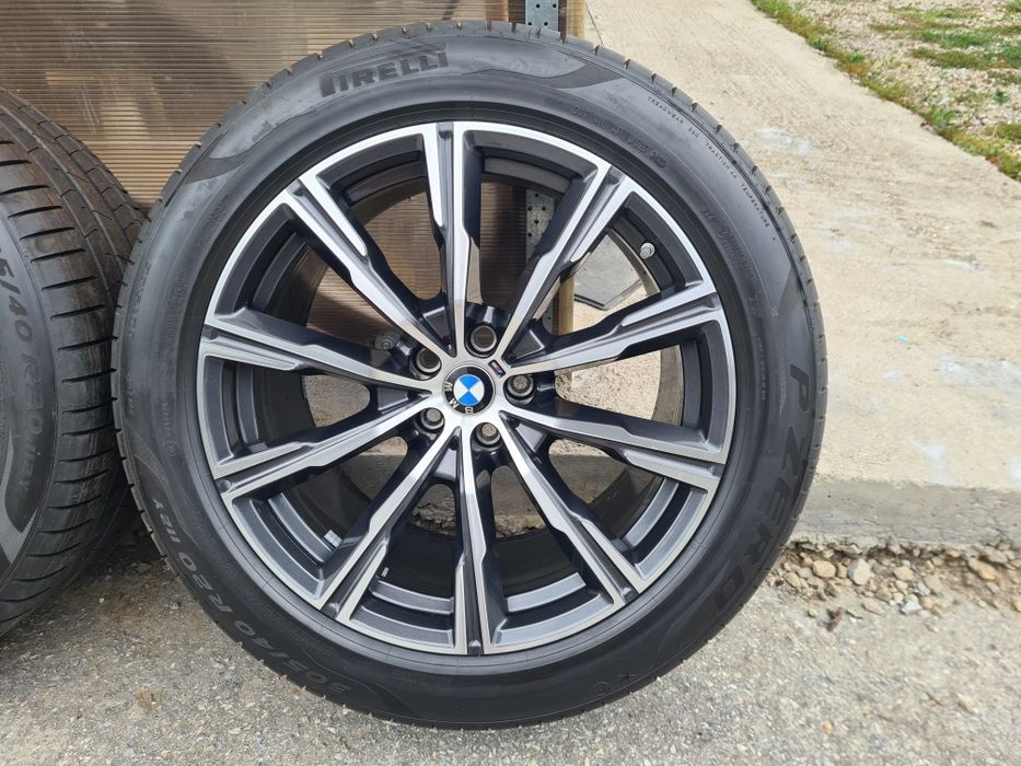 Оригиналти нови джанти с нови гуми за BMW X5, X6, X7 
 20 цола на