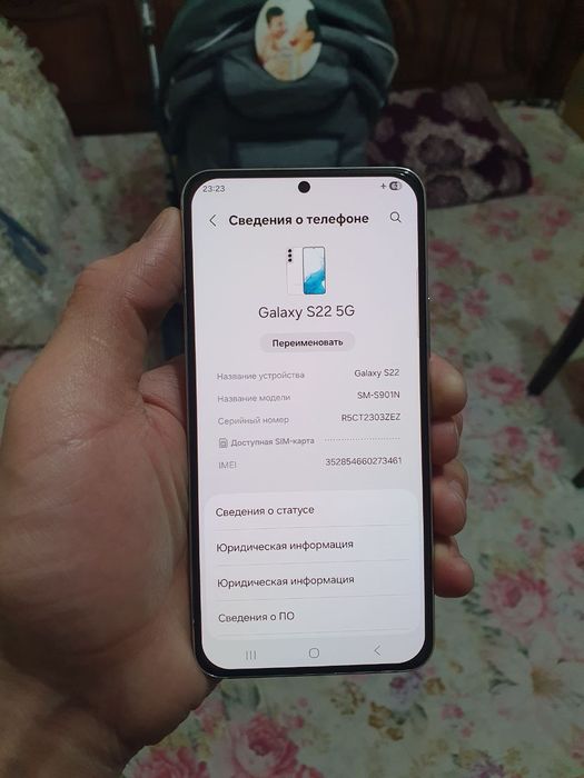 Samsung S22 256gb sotiladi !!!