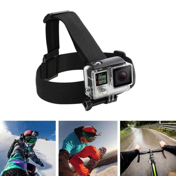 Нагръдник челник за екшън камера ПРОМО