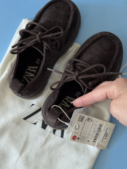 Кожени детски обувки ZARA 25 размер