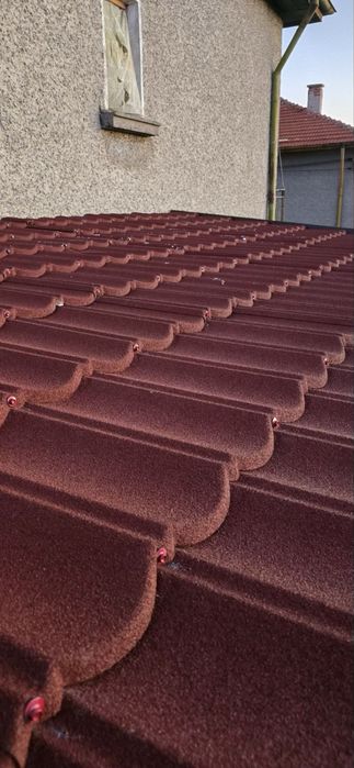 Метални керемиди с каменна посипка