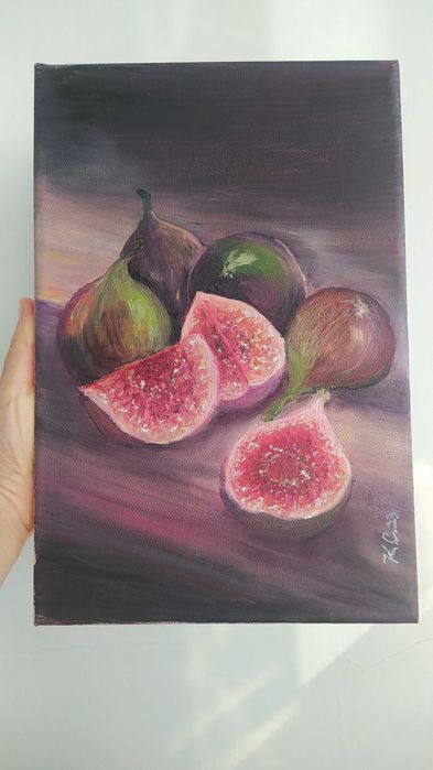 Ръчно Рисувана Маслена Картина | Авторска Изработка Канава с подрамка