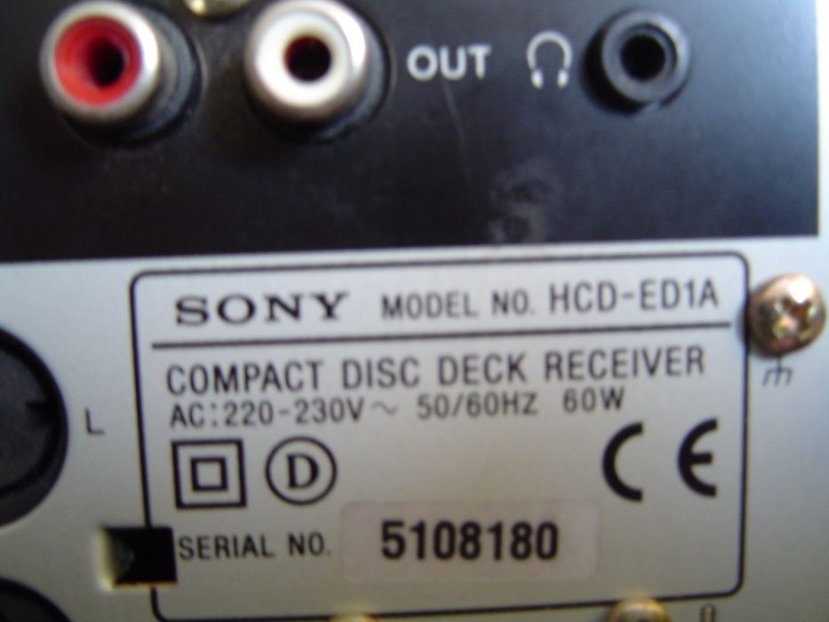 sony,combina hcd-ed1a