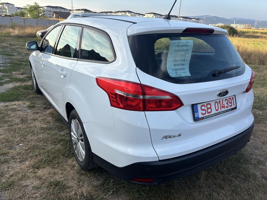 Se vinde ford focus 2018