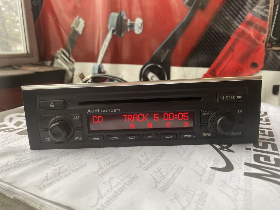 Radio Cd Original Audi Concert Audi A4