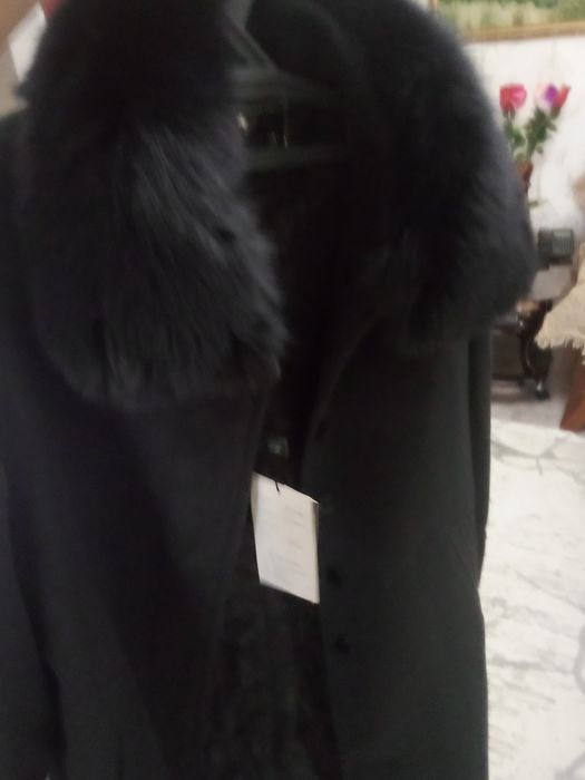 Пальто мокрый асфальт,драп.