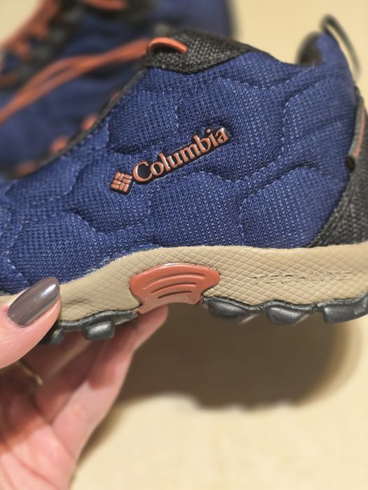 ghete de drumeție impermeabili Columbia Children's Firecamp Mid 2 WP