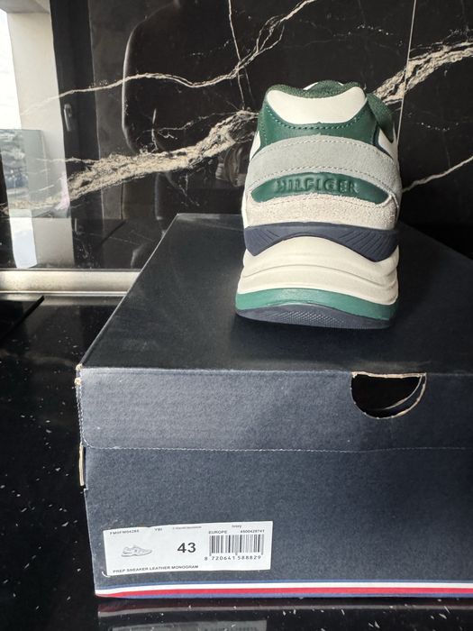Adidasi Tommy Hilfiger icon originali piele