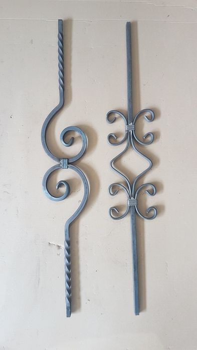 Ковано желязо - декоративни елементи за парапети, врати и огради