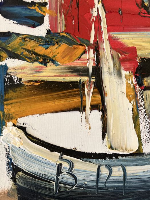 Маслената картина  на Павел Митков 50/60