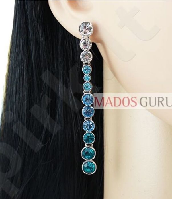 Сережки длина 9 см новые