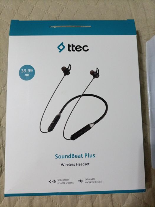 Слушалки SaundBeat Plus wireless