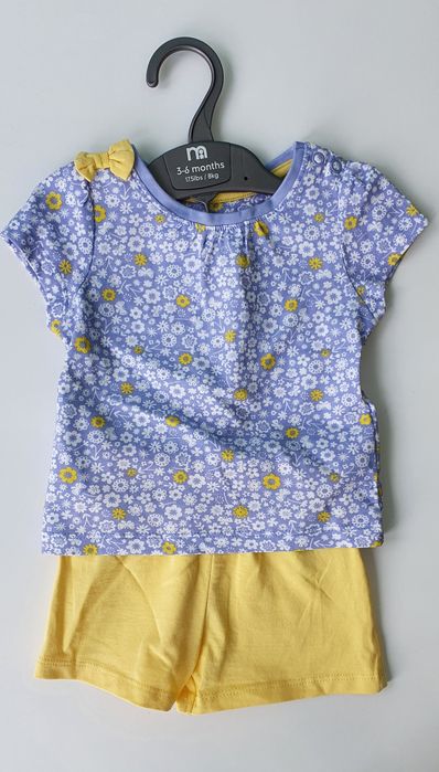 Новое платье, комплект и боди Mothercare на девочку 3-6 мес