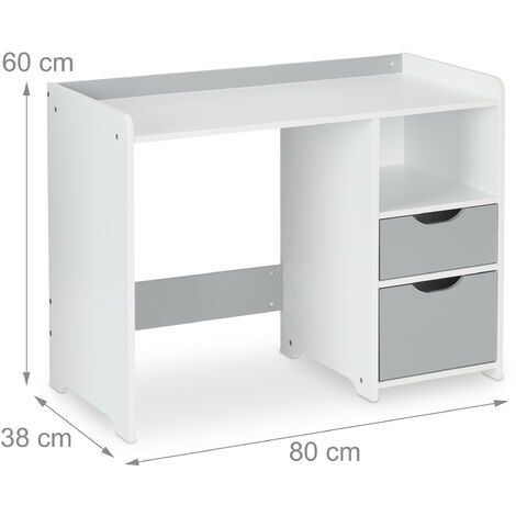 Детска масичка /бюро с чекмеджета Relaxdays