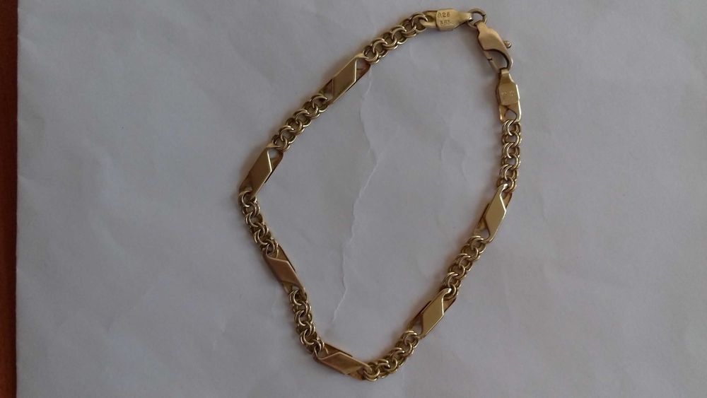 Златна верижка за ръка - 14k, 5,66 грама