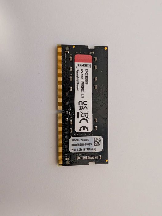 Memorie Laptop Kingston FURY Impact, 16GB DDR4, 3200MHz CL20