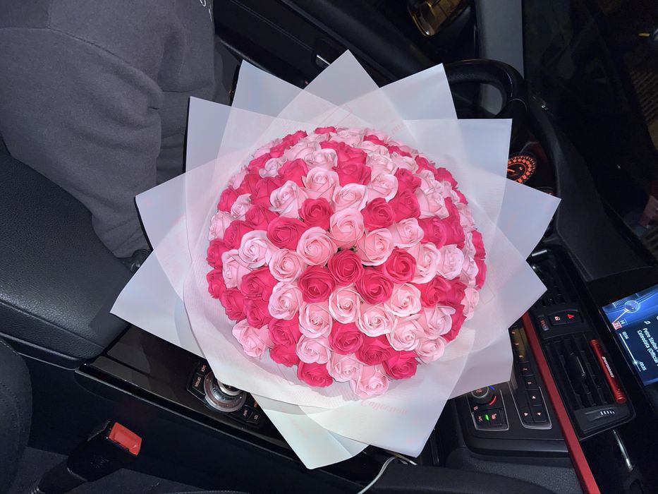 Buchete trandafiri de sapun