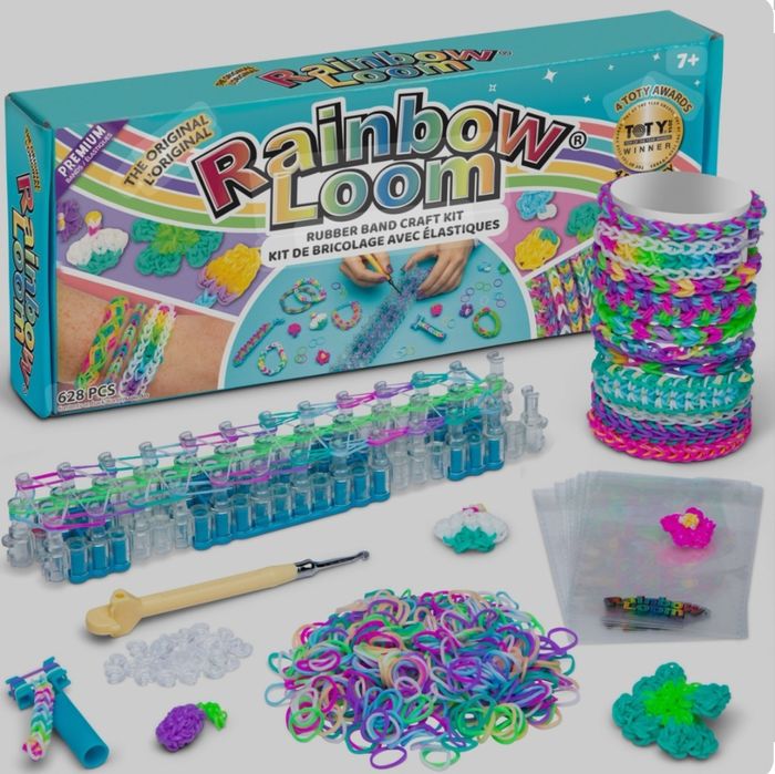 Rainbow loom Плетени гривни от ластичета