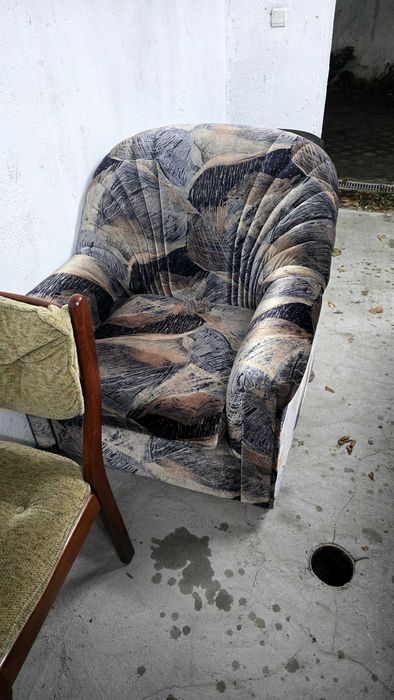 Фотьойл/Диван - много запазен