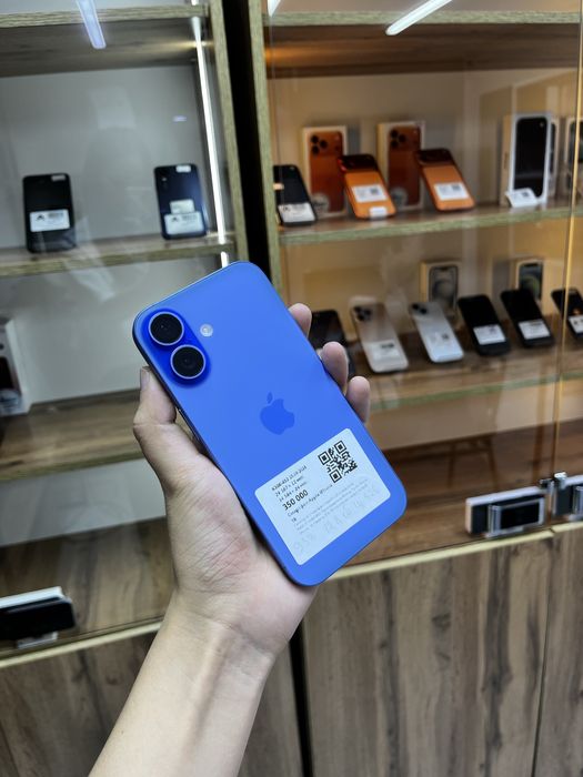 IPhone 16, 128 gb, blue