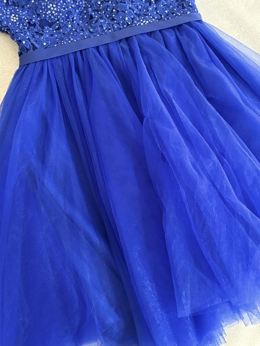 Официална синя рокля