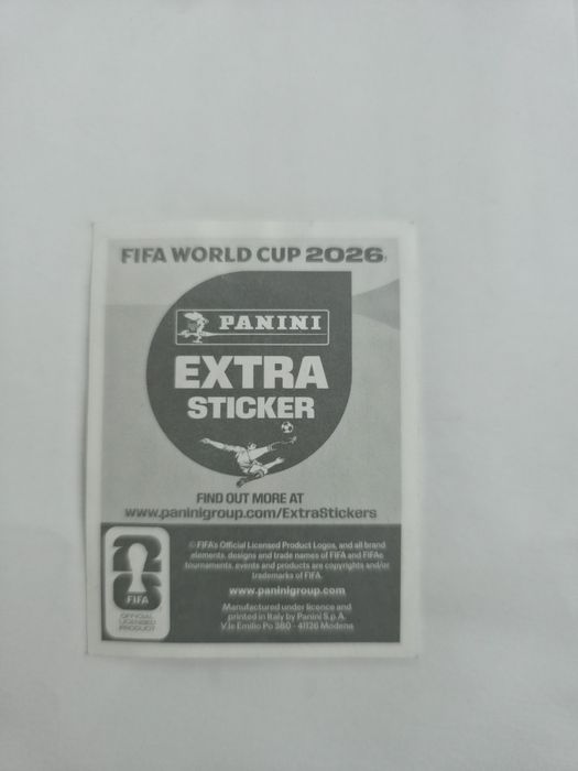 Extra Sticker Panini FIFA World Cup 2026 - Jérémy Doku Purple
