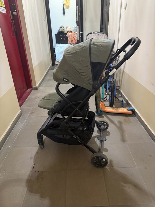 Easywalker mini buggy turn MANCHESTER GREEN