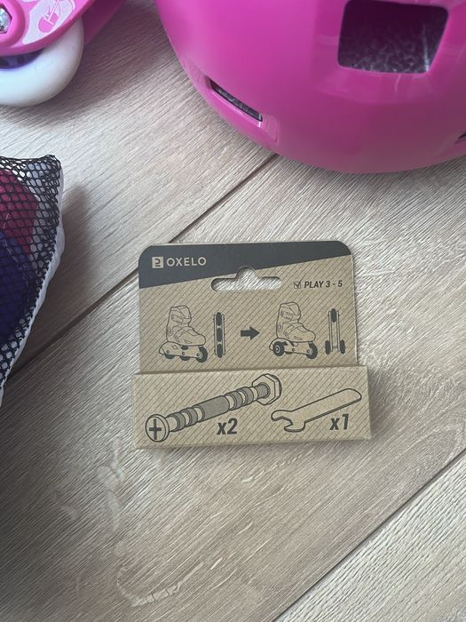 Комплект ролери, каска и протектори, винт