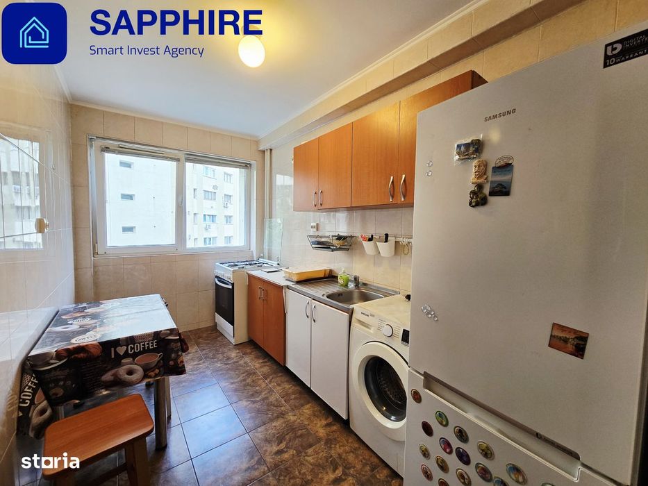 Apartament 3 camere metrou Iancului, bloc reabilitat, mobilat, utilat