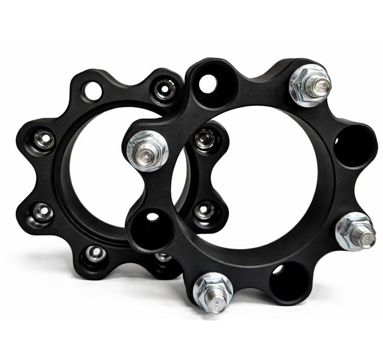 Distantiere ATV 40mm 4x110, Aluminiu Forjat Negru, Centrare 90.2, cu 8