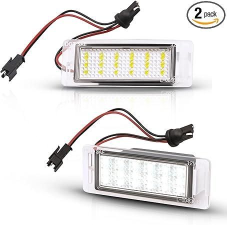 Плафони LED №5065-17 за регистрационен номер Opel Chevrolet