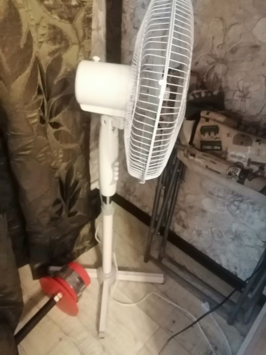 Напольный вентилятор.