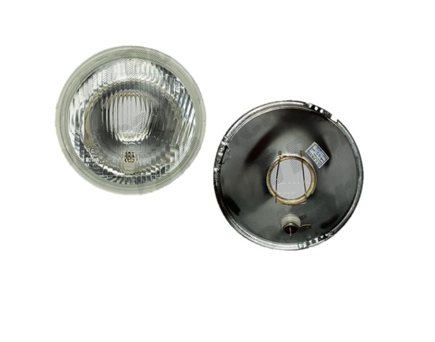 Far Neolite geam plat; cu lumina parcare; rotund; H4; cu locas lampa parcare; Diametru: 146 (5 3/4) mm; , stanga=dreapta