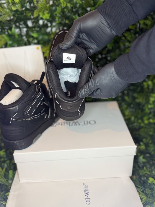 Adidași OFF-WHITE Out Of Office high Sartorial Stitching Black Black