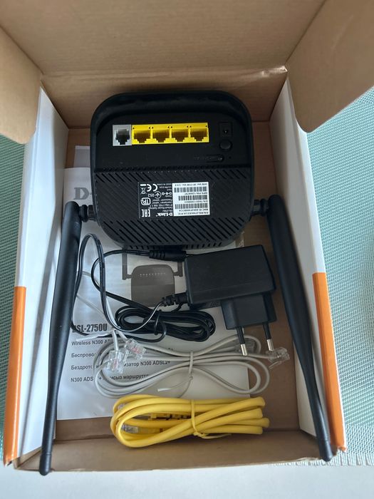 Модем D-link DSL 2750U