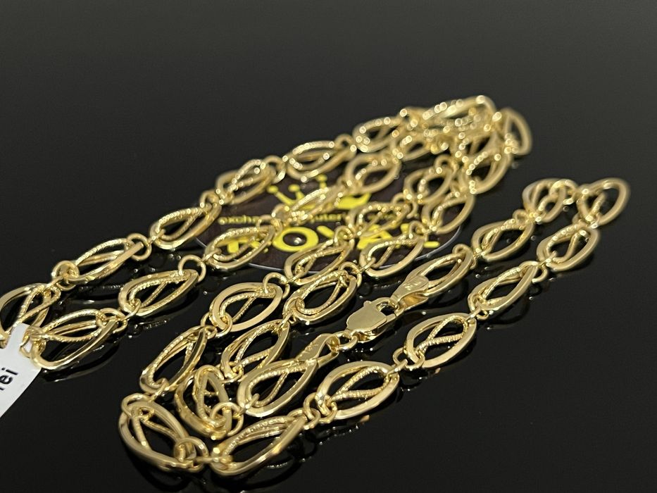 Bijuteria Royal CB : Lant aur 14k dama 9,78gr lungime 60cm