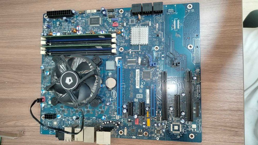 Комплекты материнская плата, процессор, ОЗУ, Кулер