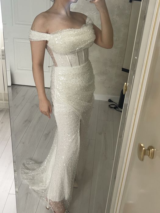 Вечернее выпускное платье