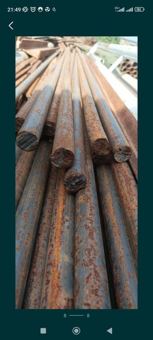 Kruglyak, krug , prut, metall balvashka