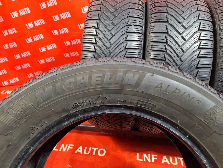 Anvelope de IARNA - 215/60/16 - Michelin Alpin 6 - 6 MM - DOT 2018 !