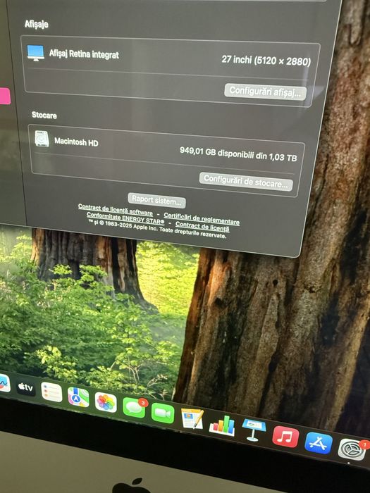 Apple iMac 5k 27” (2019) Intel Core i5 Fusion Drive 1TB
