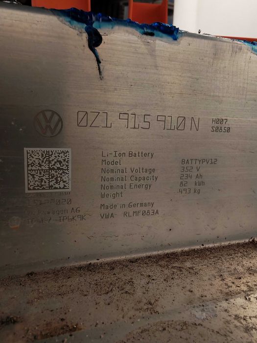 Високоволтова Батерия за VW ID.4 ID.3 ID.5 E-tron Cupra Skoda 0Z1915910T 0Z1915910N