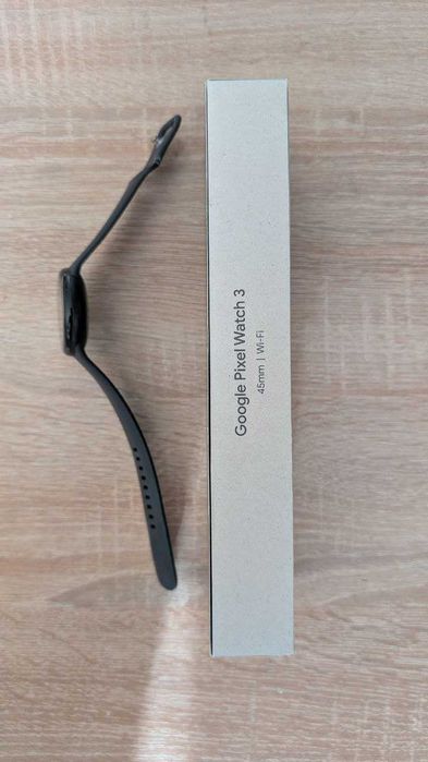 Google Pixel Watch 3 (45mm) WiFi Matte Black - Идеал, Чек