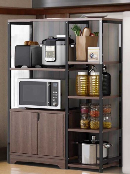 Многофункциональный кухонный шкаф, 5 уровней, стеллаж