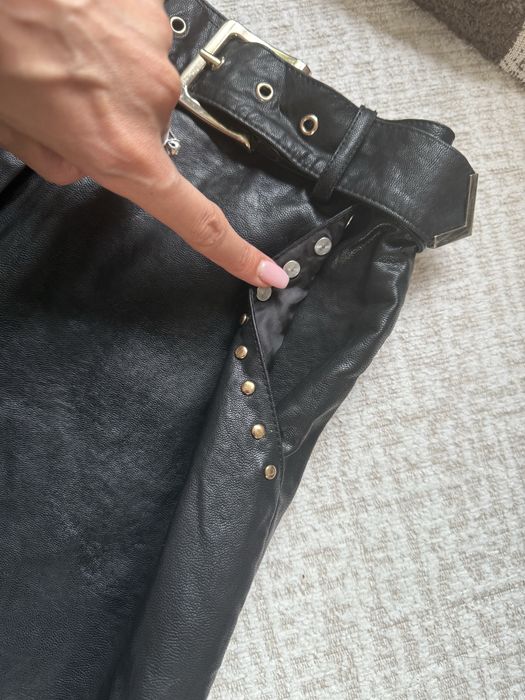 Кожена пола ZARA