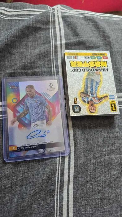 24 carduri legende din Dream Box - Panini World Cup 2026 - + card auto Ciro Immobile