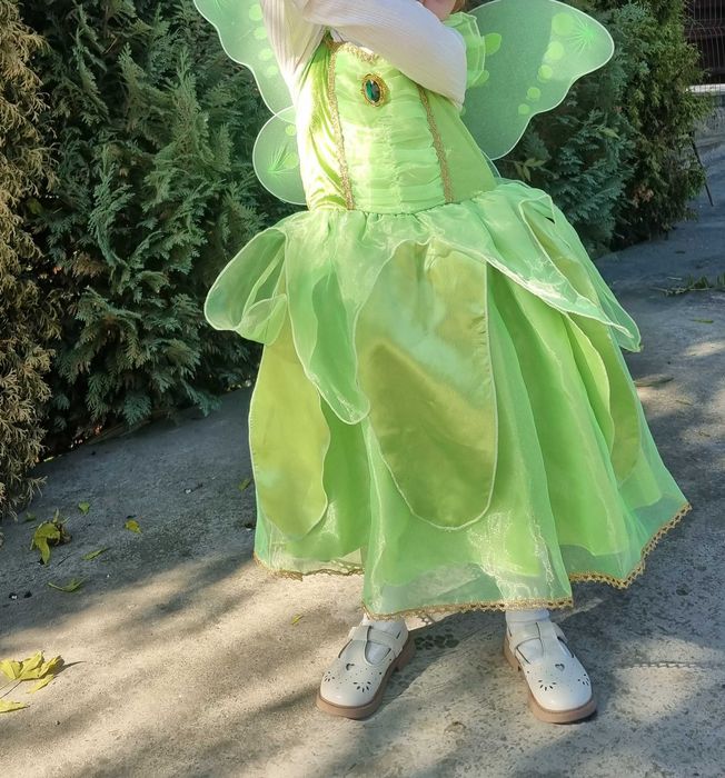 Rochie halloween tinkerbell 3-5 ani