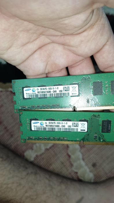 Оперативная память 2gb 2 плашки
